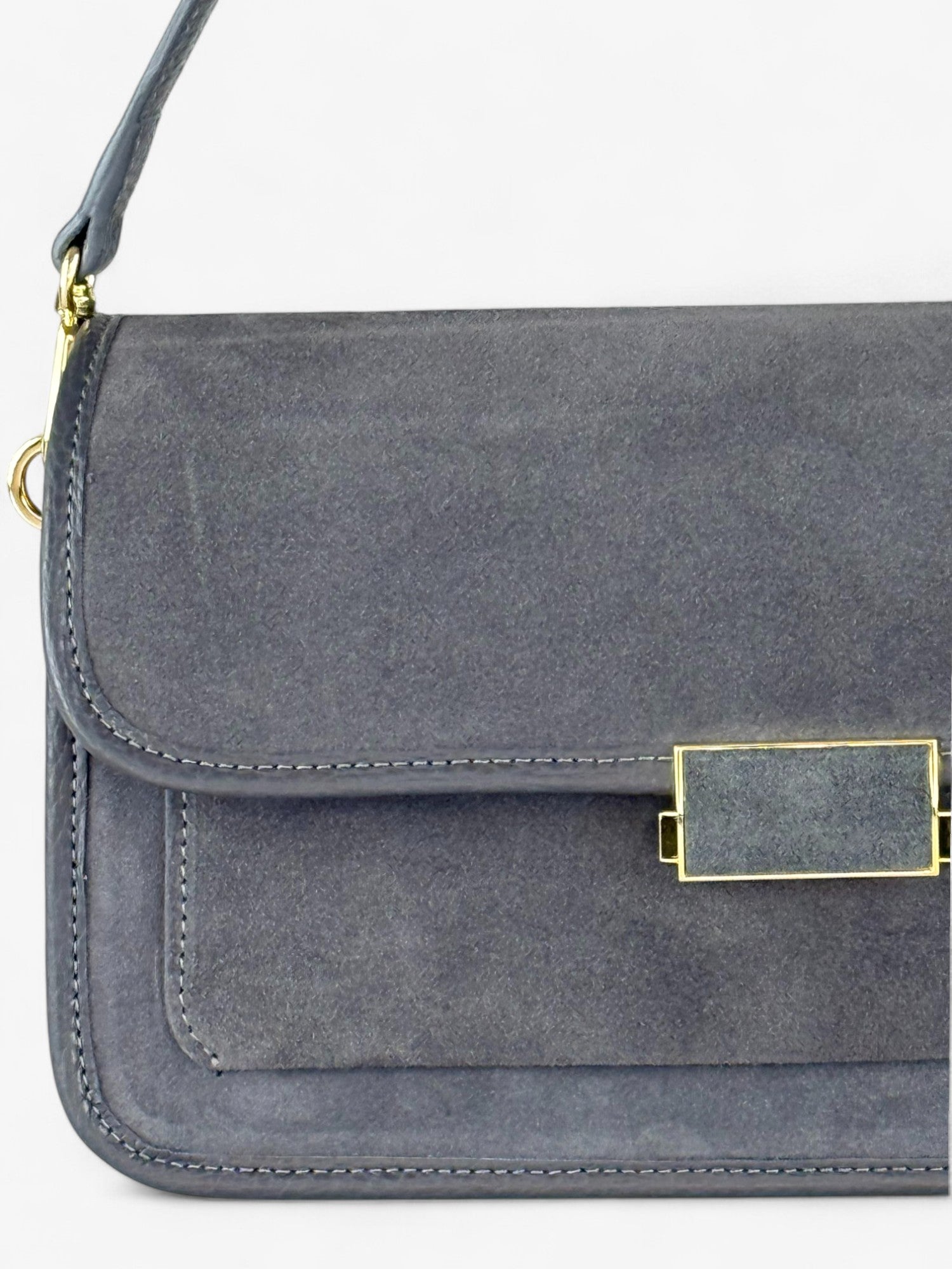 Borsa Baguette Turchese