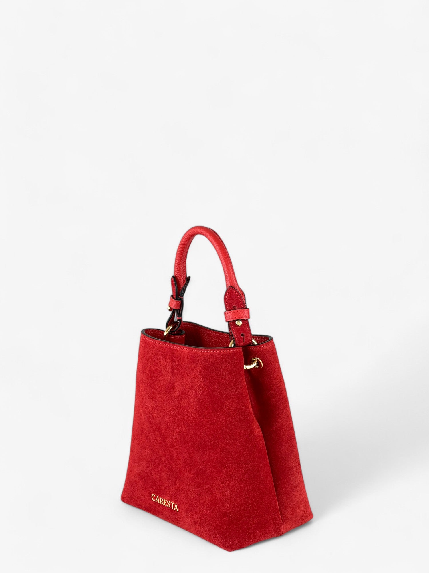 Borsa Alice S Red Velour