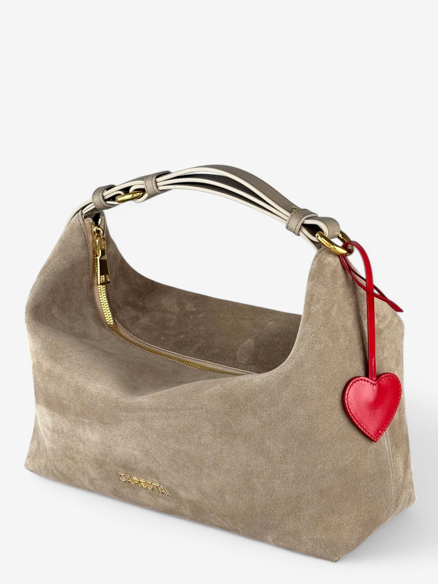 Chloe Velour Cappuccino Bag