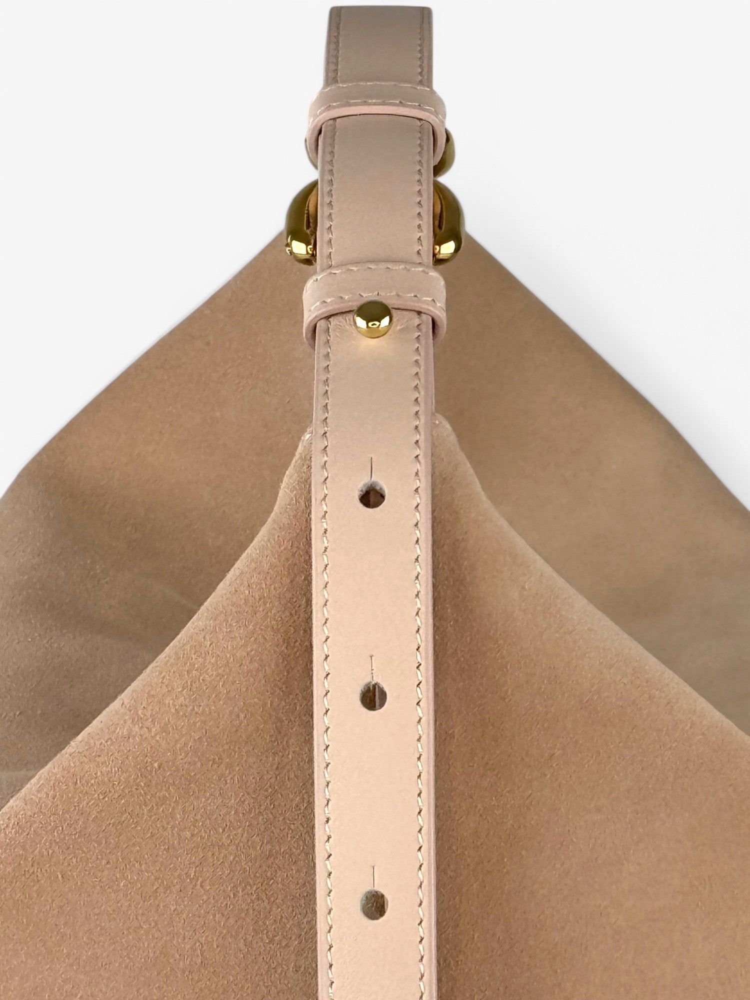 Chloe Velour Lotus Bag