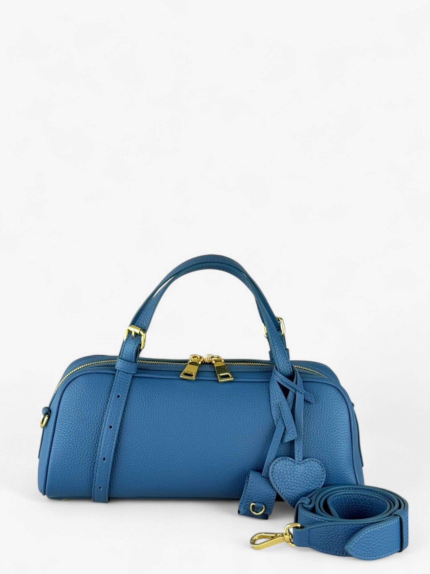 Borsa Jaqueline Baguette Blue Jeans