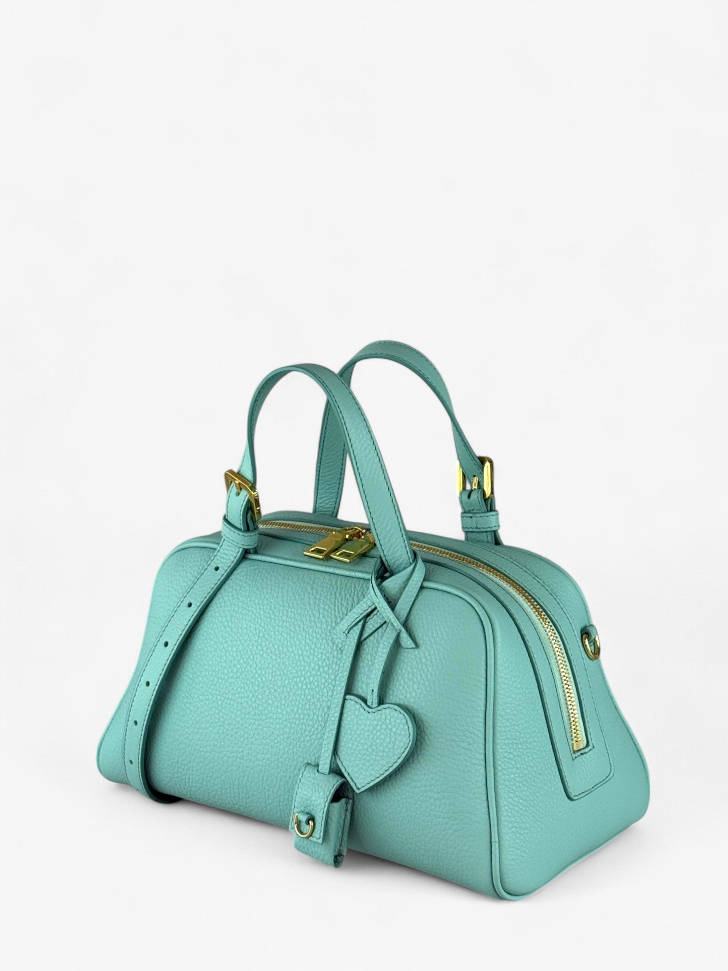 Jaqueline M Aqua Bag
