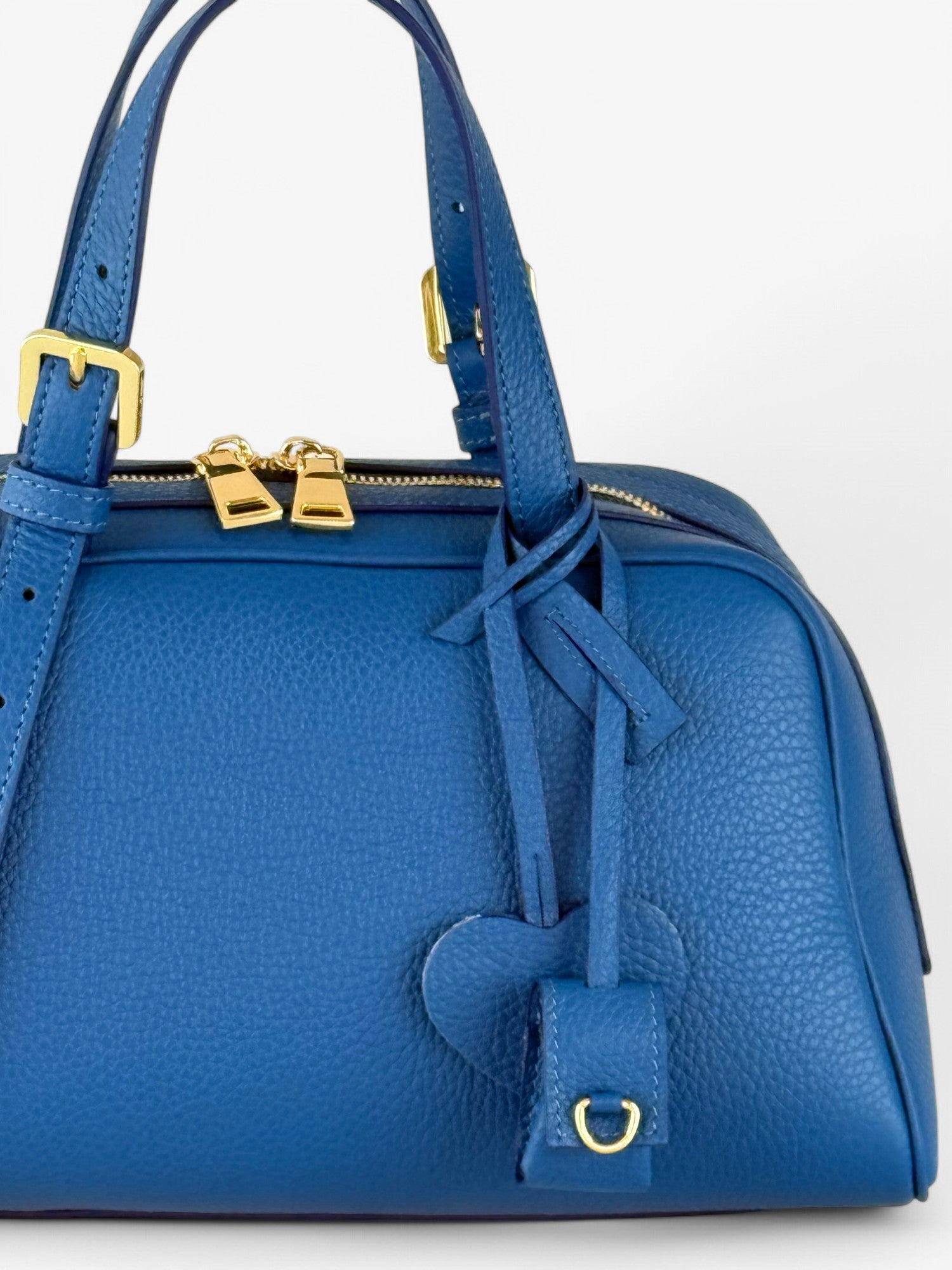 Jaqueline M Blue Jeans Bag