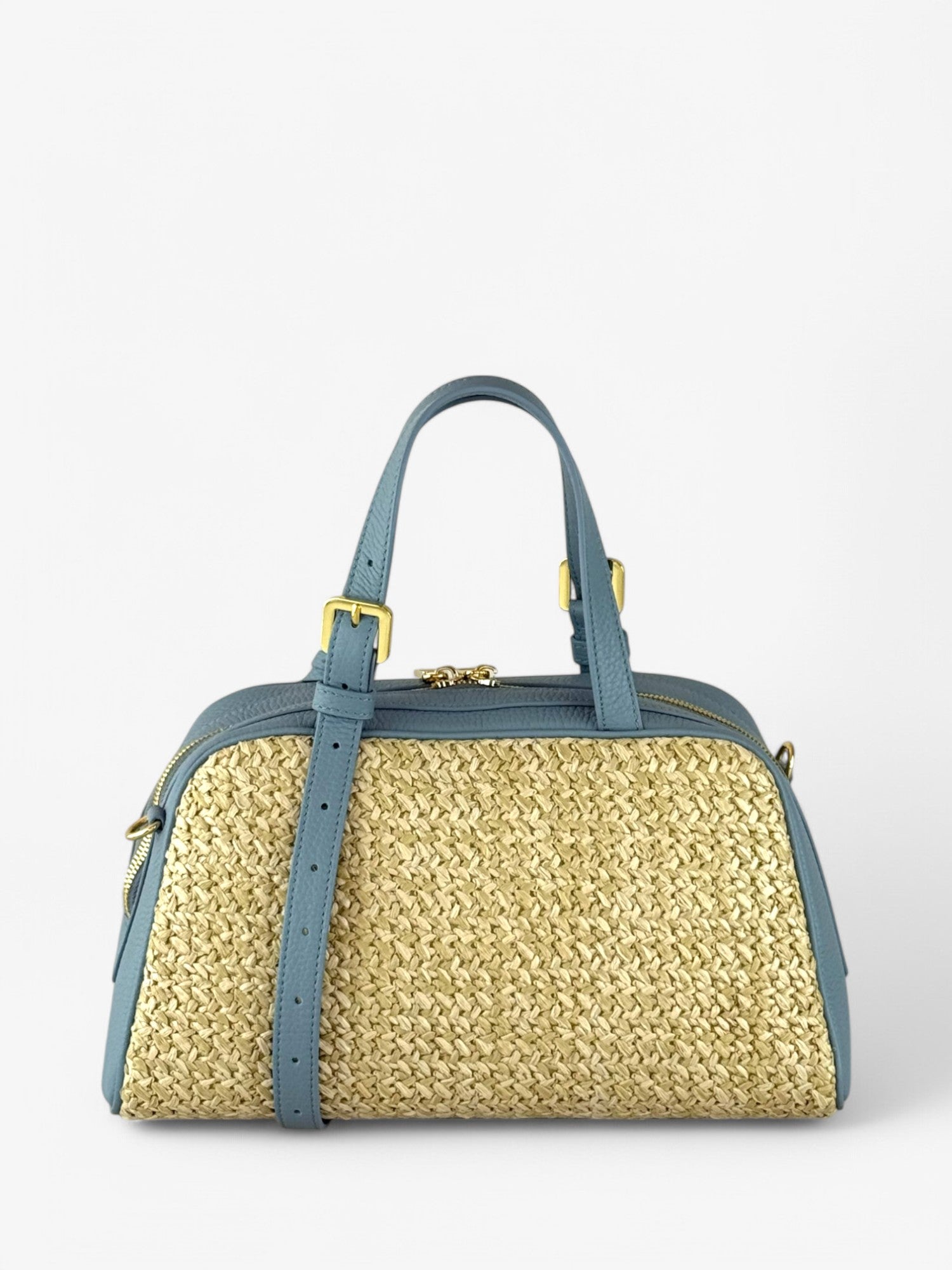 Jaqueline M Rafia Celeste Bag