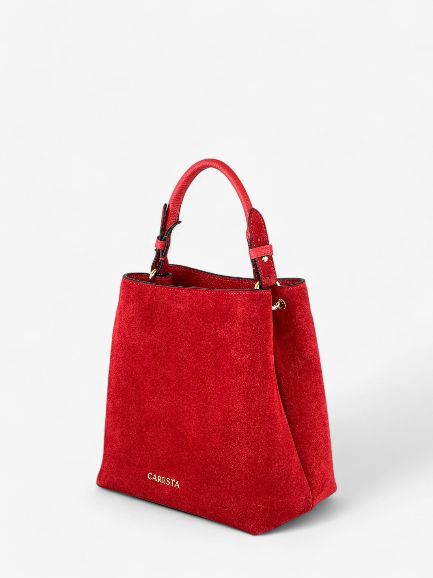 Borsa Alice M Red Velour