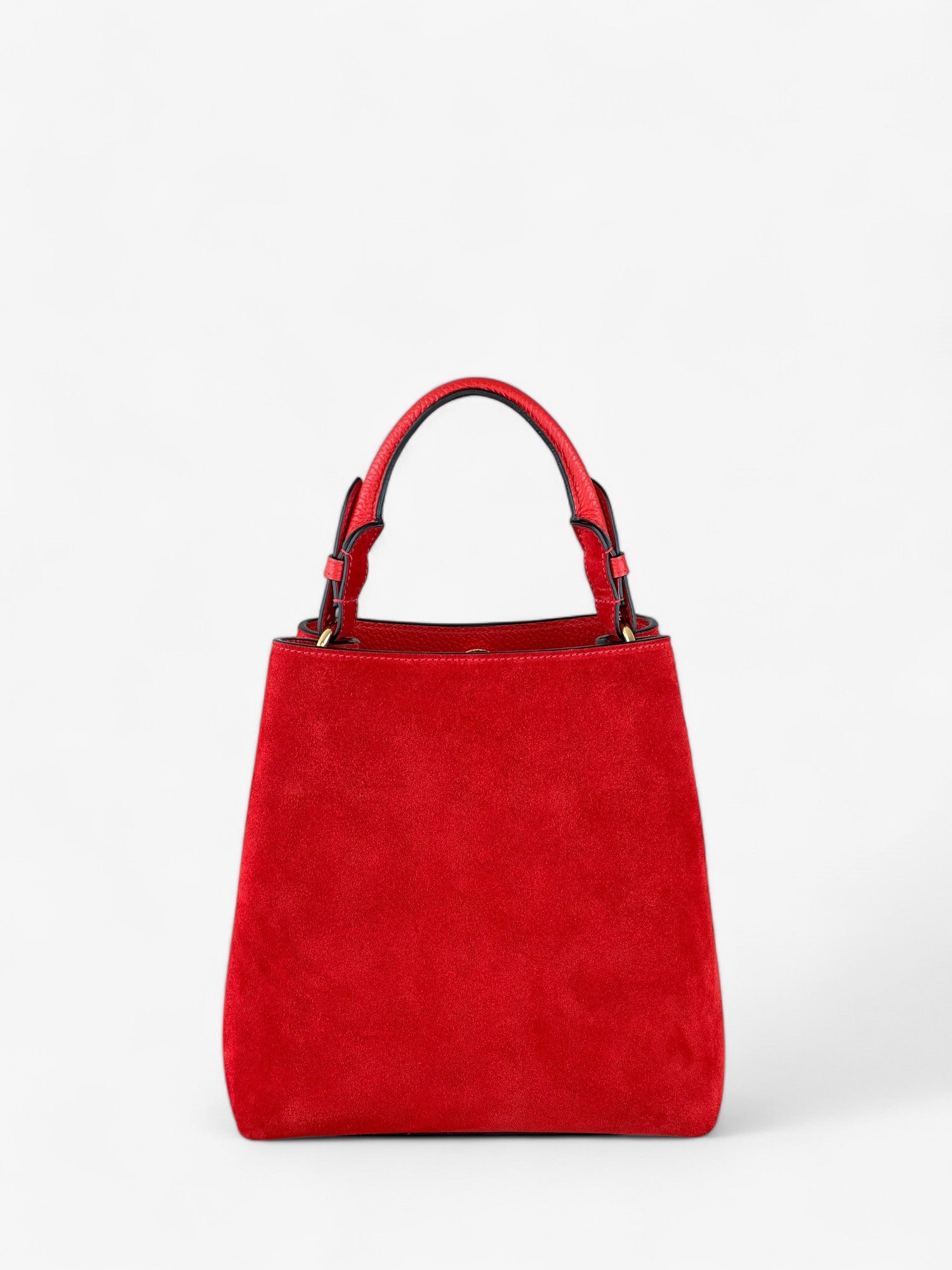 Alice M Red Velour Bag