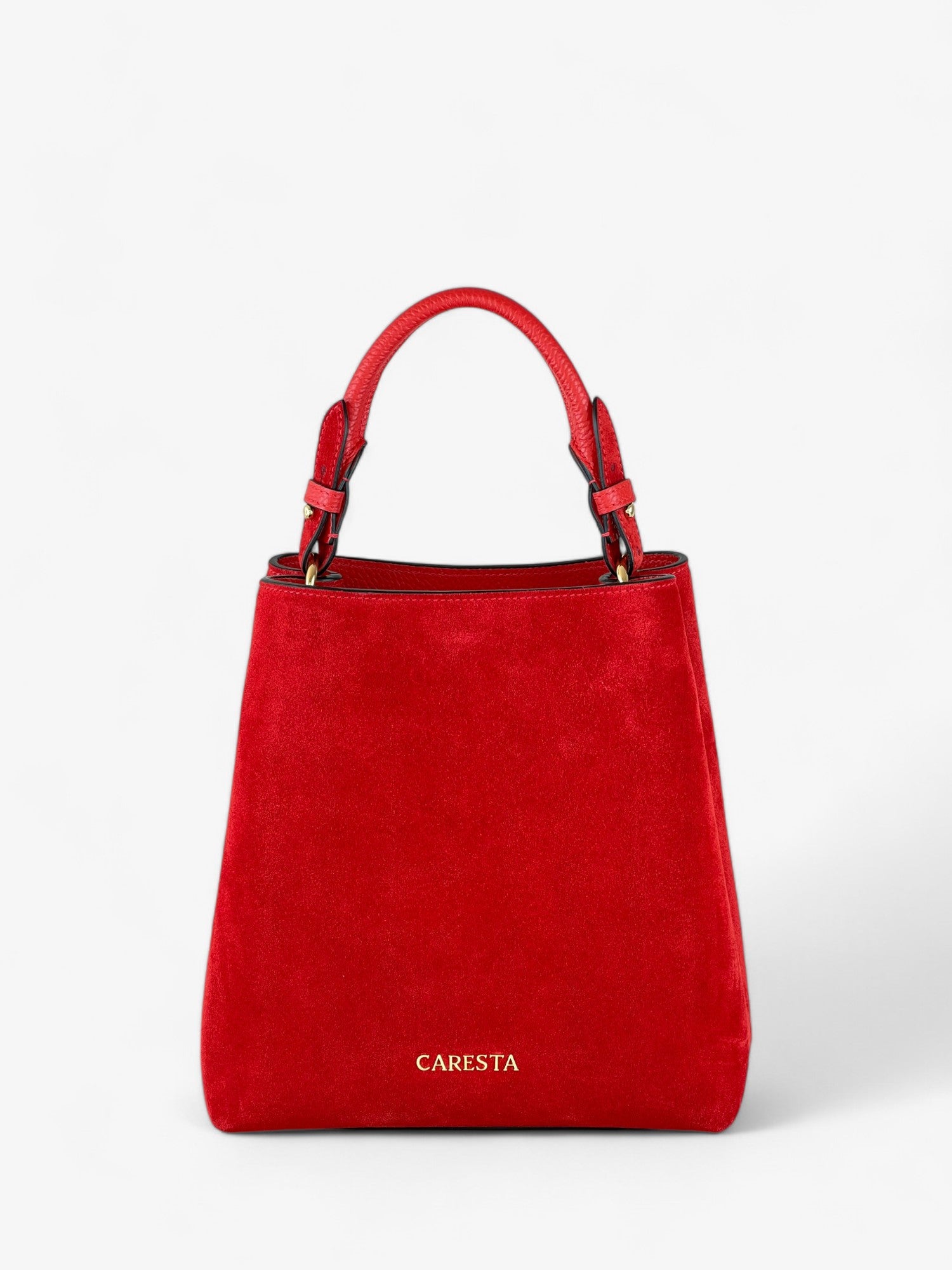 Borsa Alice M Red Velour