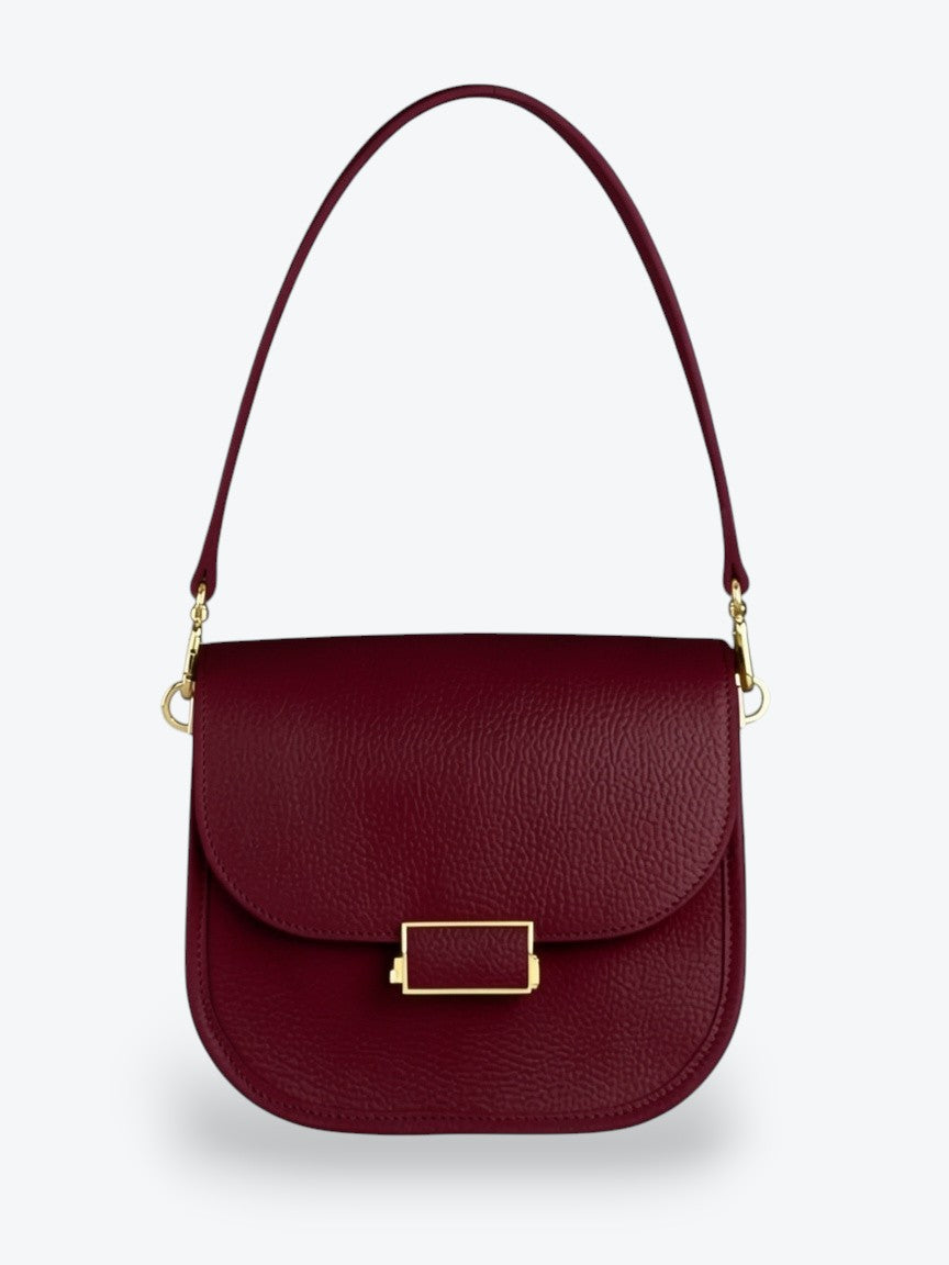 Gia Bordeaux Bag