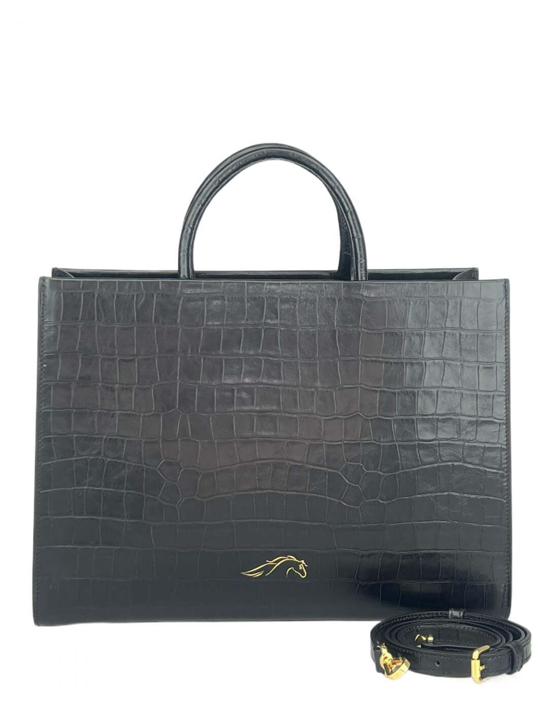 Geantă Ava L Coco Black SS24 Materiale Exterior : Piele de vițel Interior : Căptușeală din material textil Mâner și Curea Mâner : Fix , din piele Curea : Lungă de umăr reglabilă și detașabilă Compartimentare Compartiment unic Compartiment central cu fermo