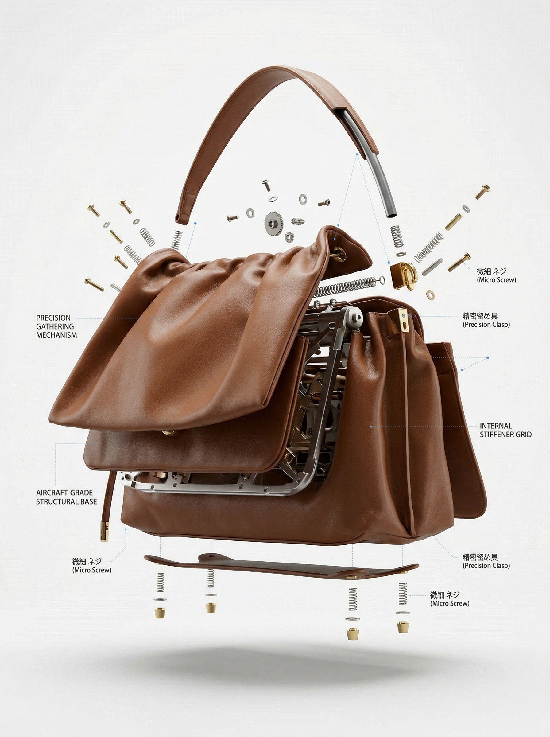 Geantă Anvin M Cognac