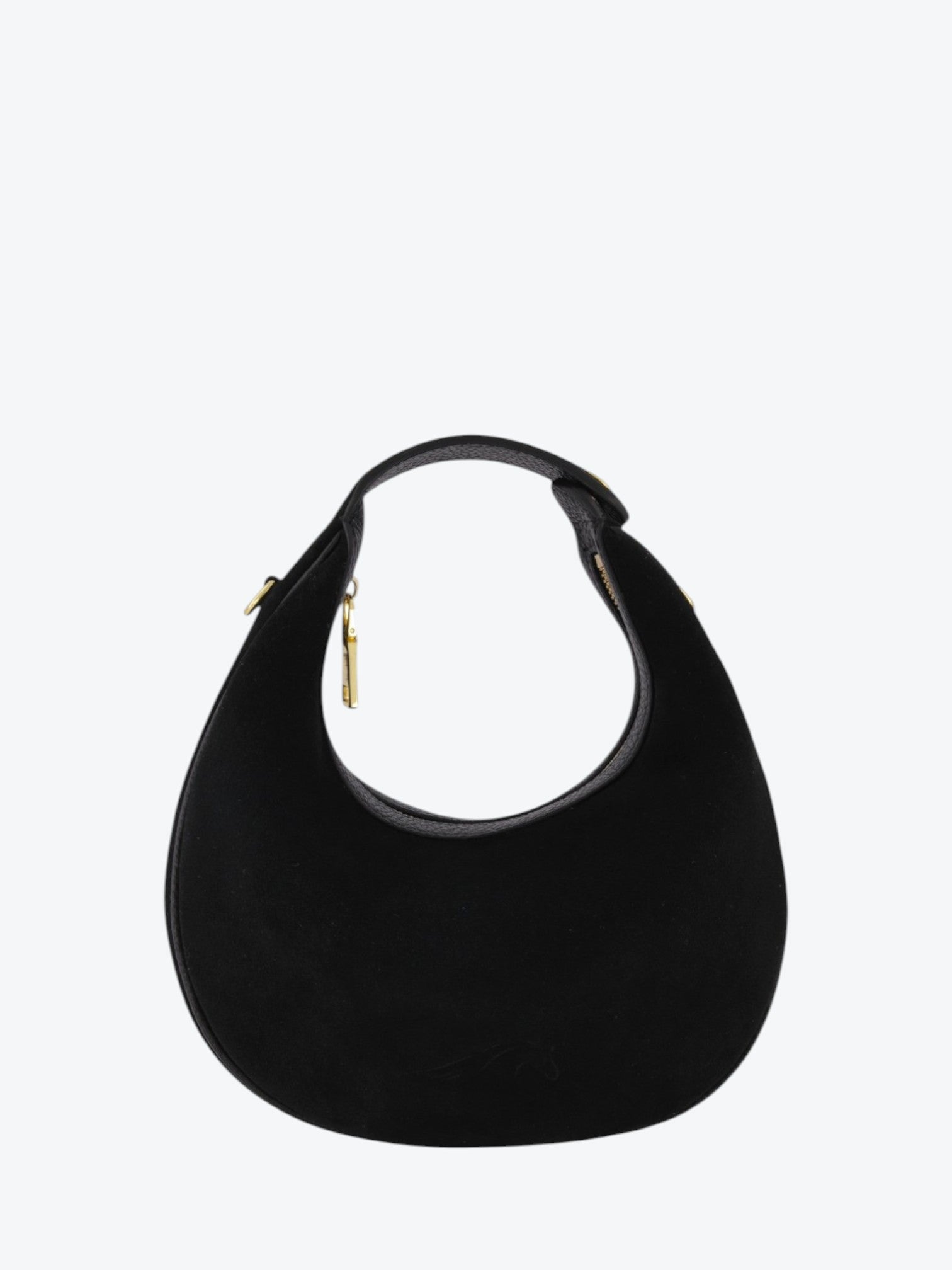 Geantă Paris M Black Velour