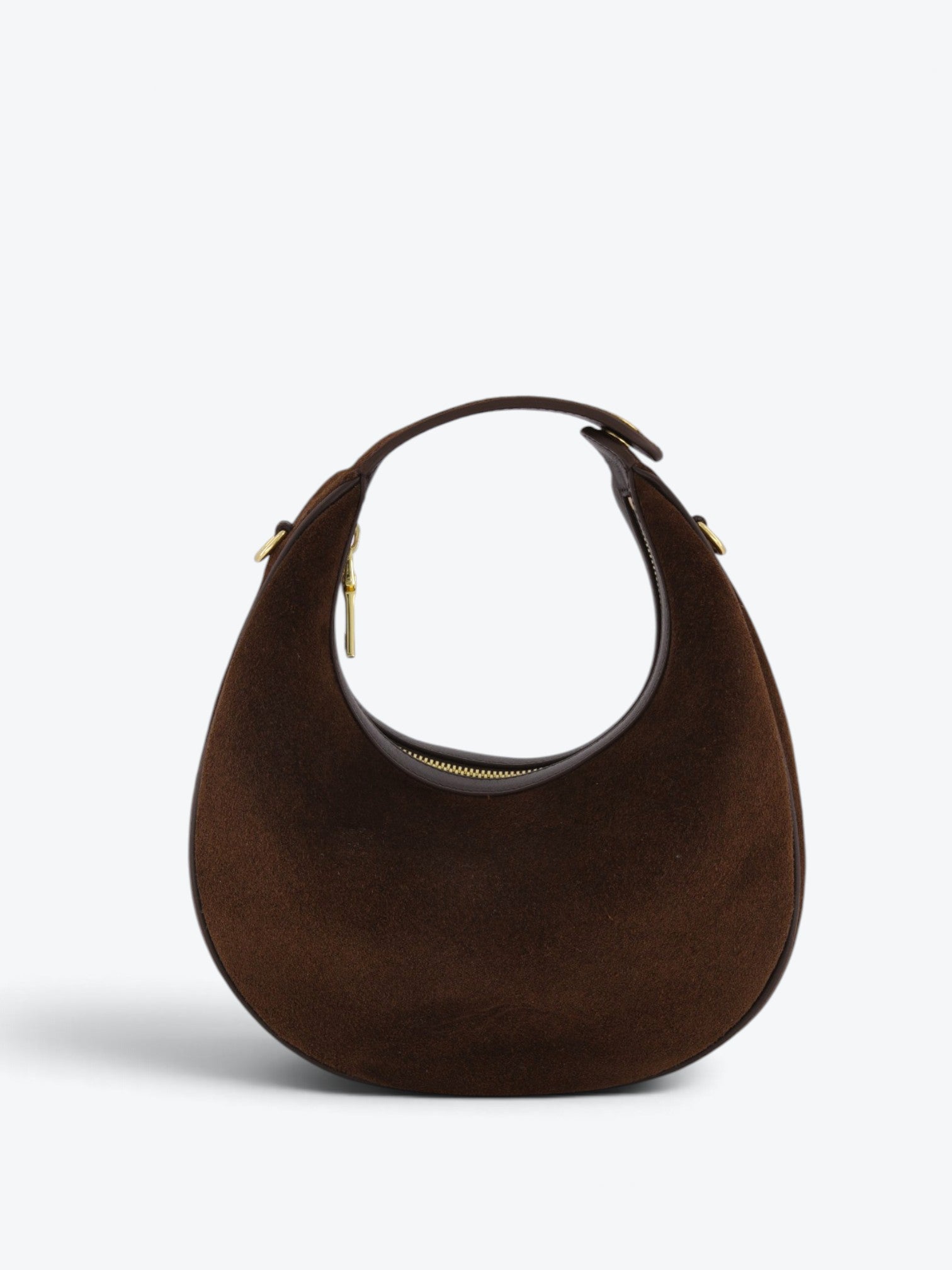 Paris M Velour Ciocolate Bag
