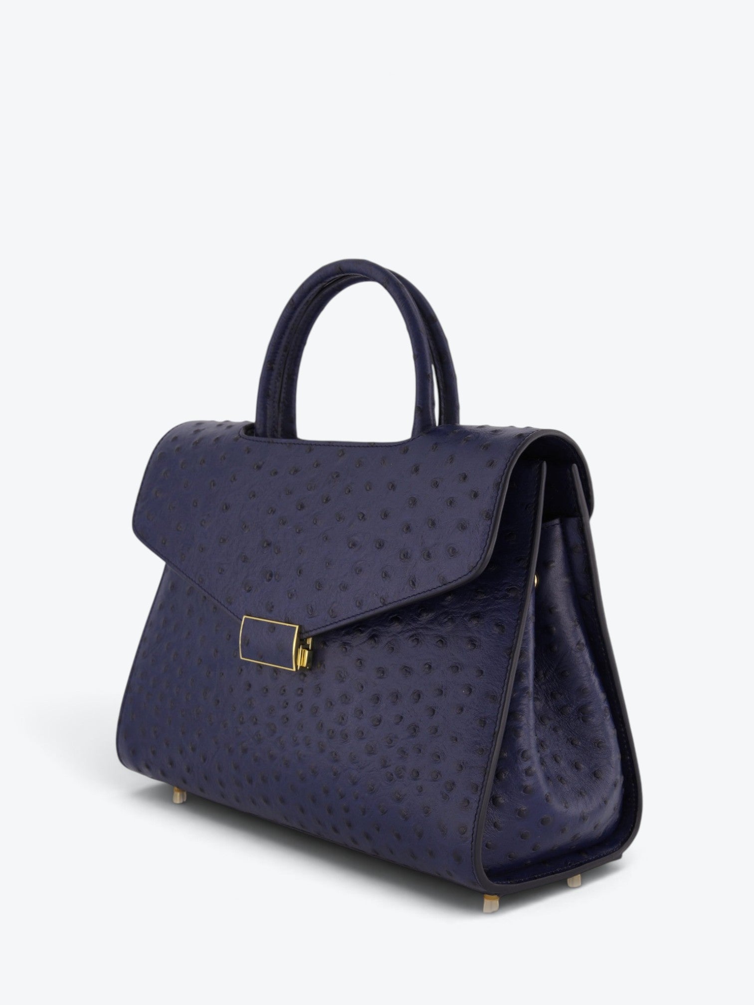 Chanté 29 Ostrich Bleumarin Bag