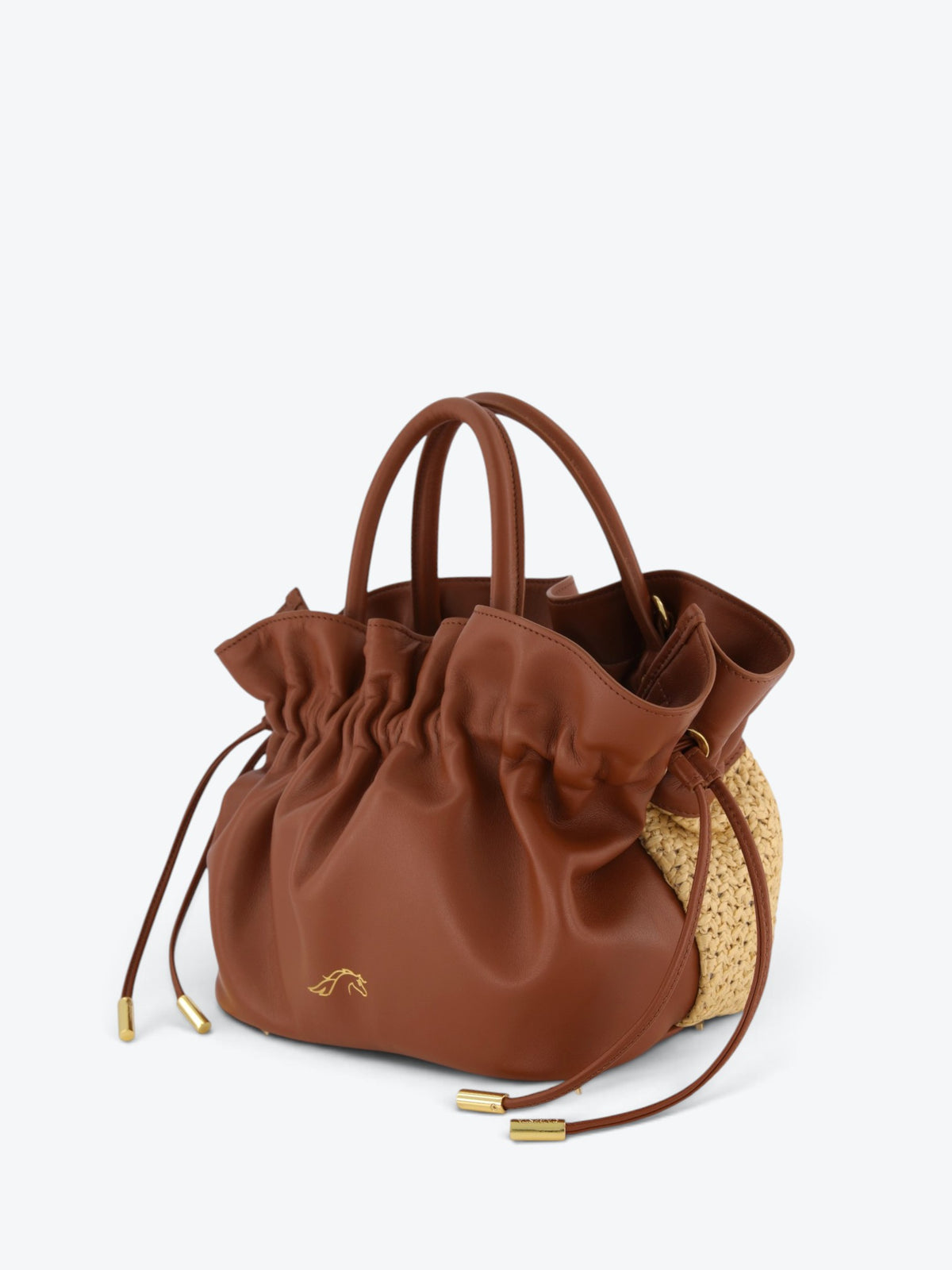 Noor S Rafie Cognac Bag