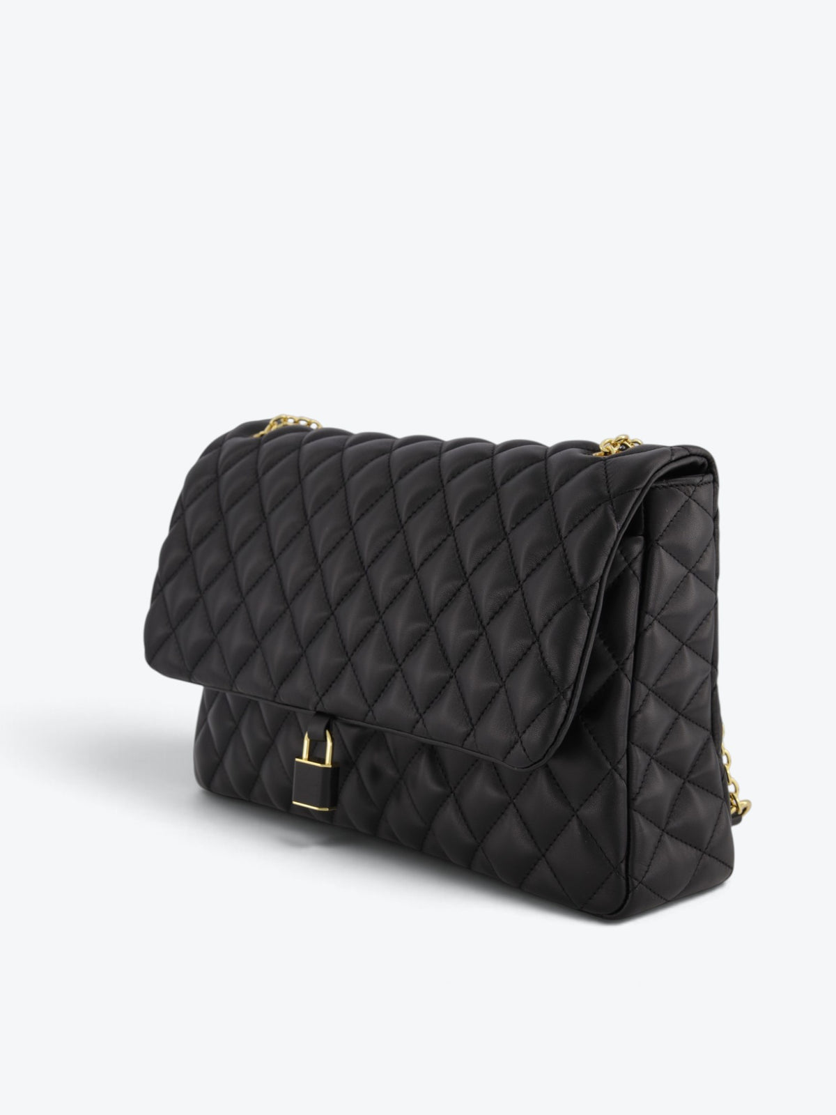 Borsa Grace L Black Nappa