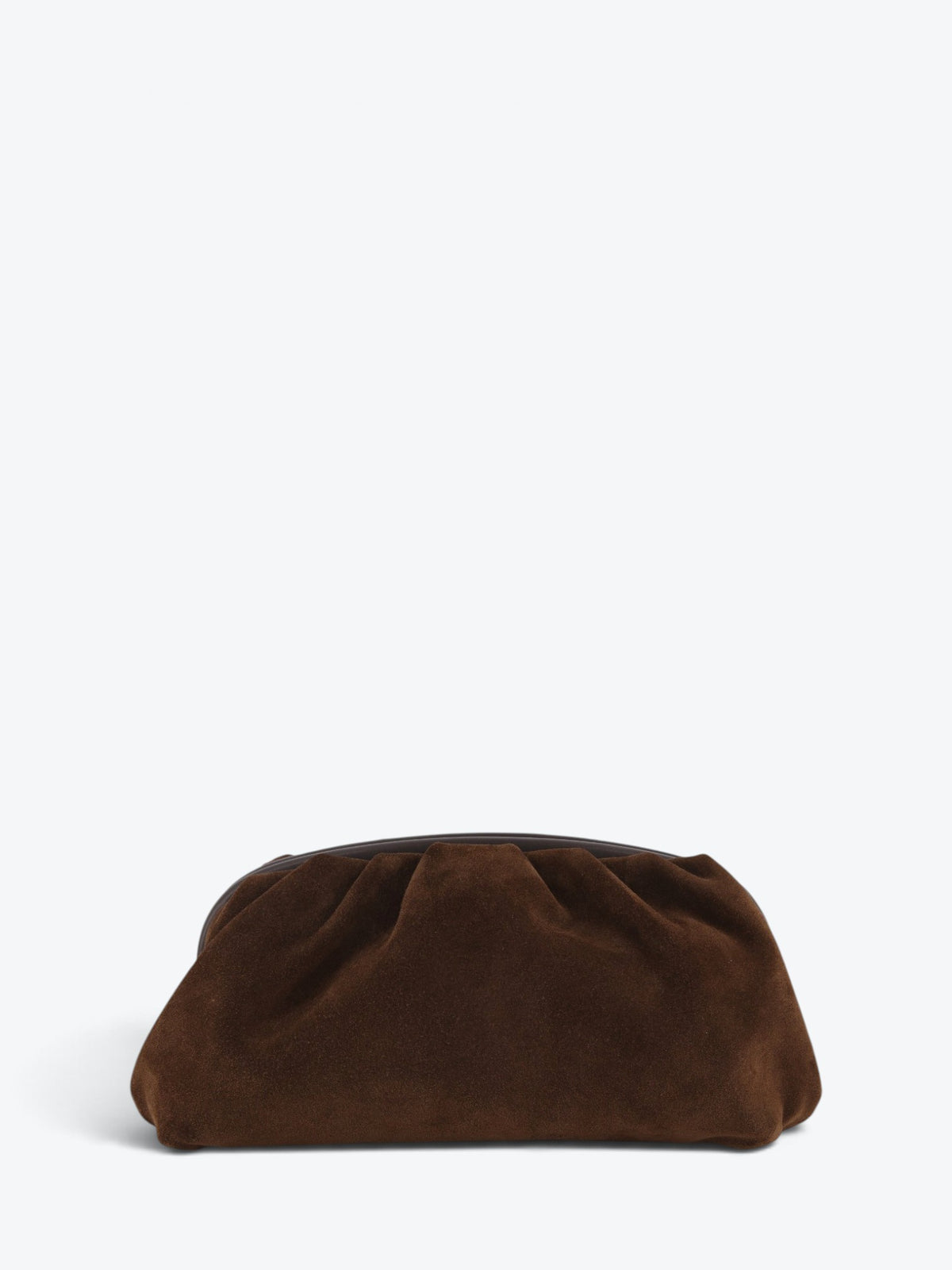 Clutch Eva Ciocolate Velour Small