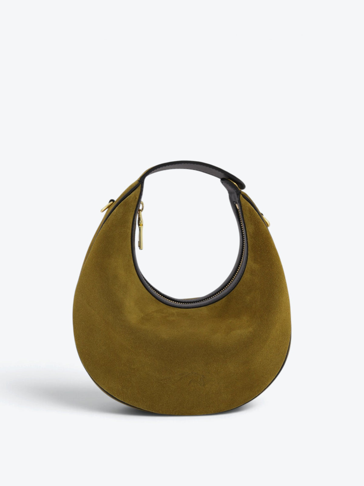 Borsa Paris M Mustard Velour