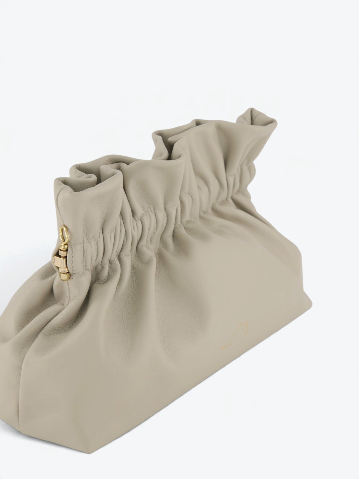 Veil S Grey Clutch