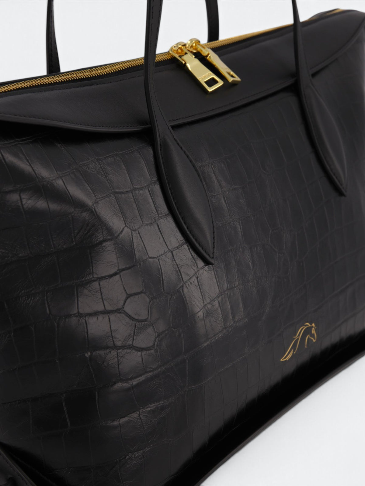Geantă Row Black Croco
