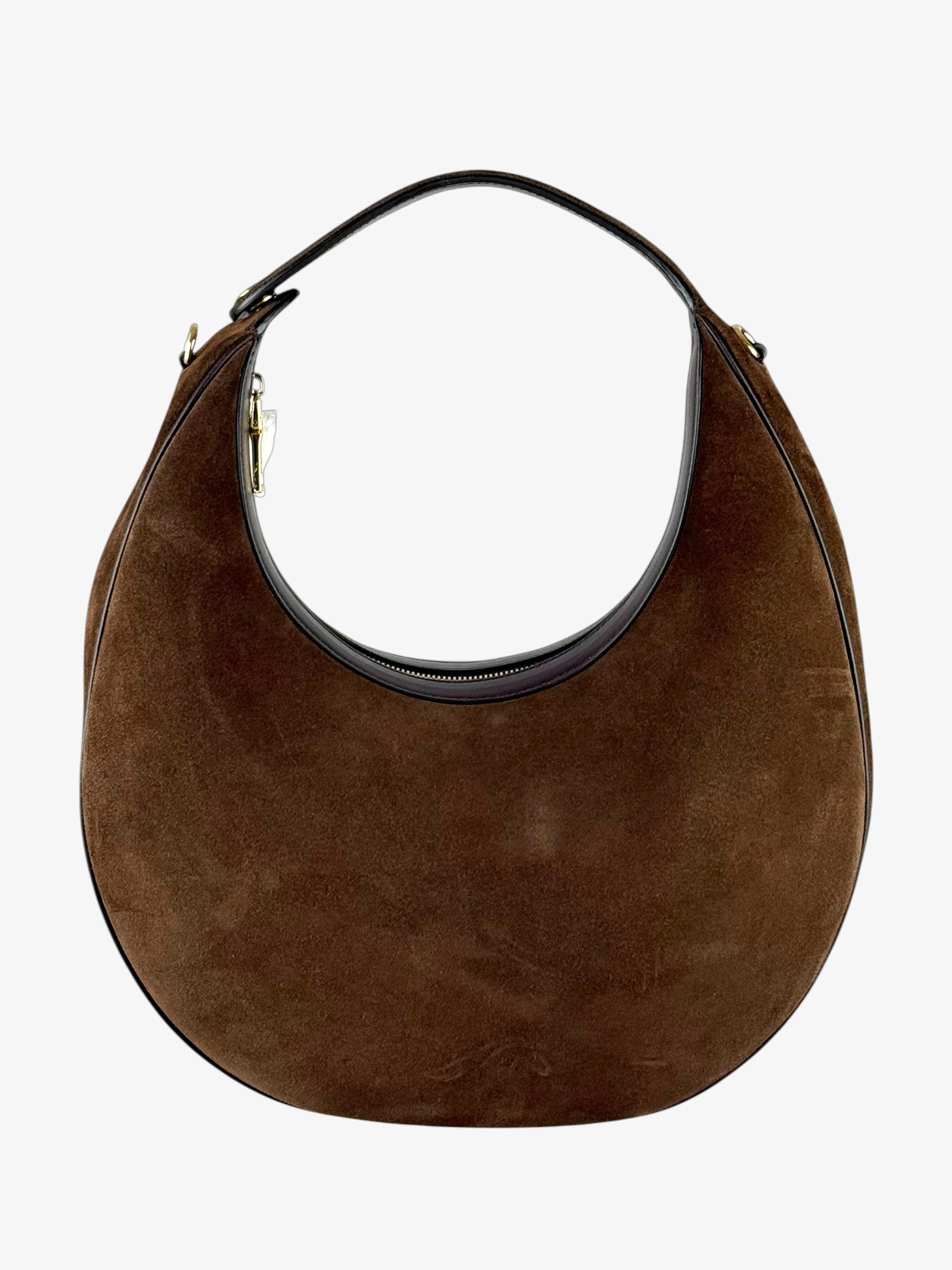 Borsa Paris L Velour Ciocolate