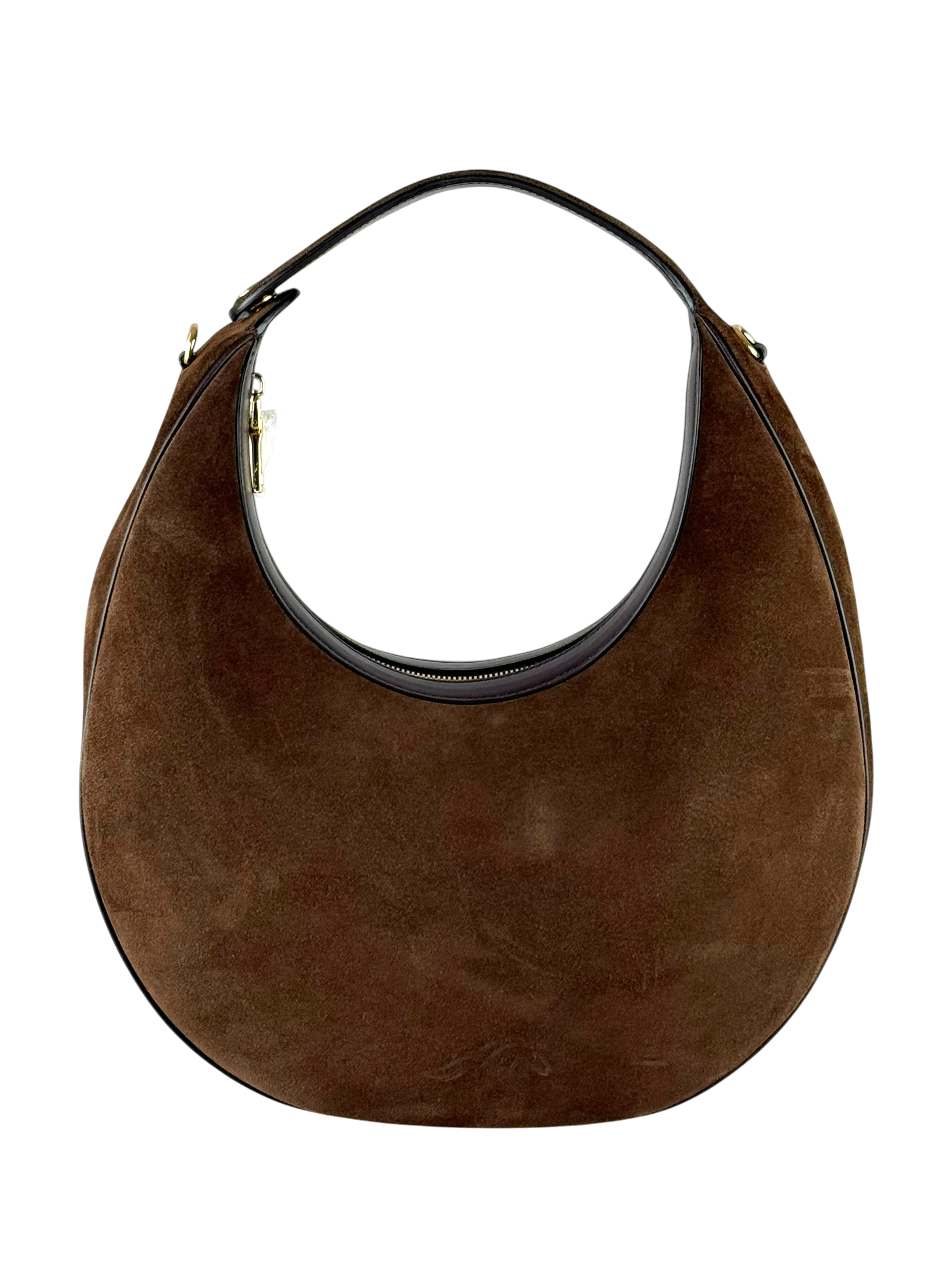 Borsa Paris L Velour Ciocolate