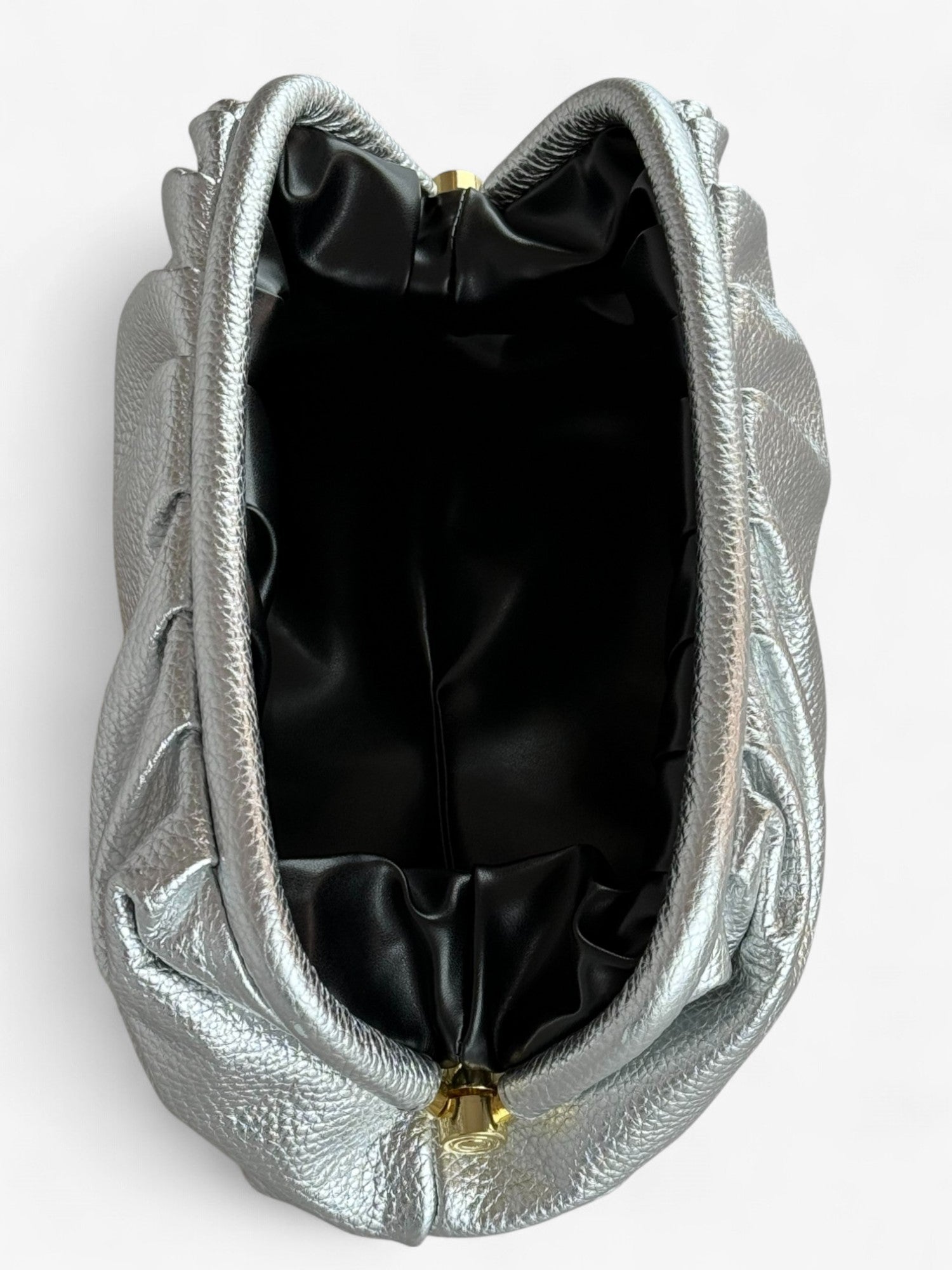 Clutch Eva Silver Small