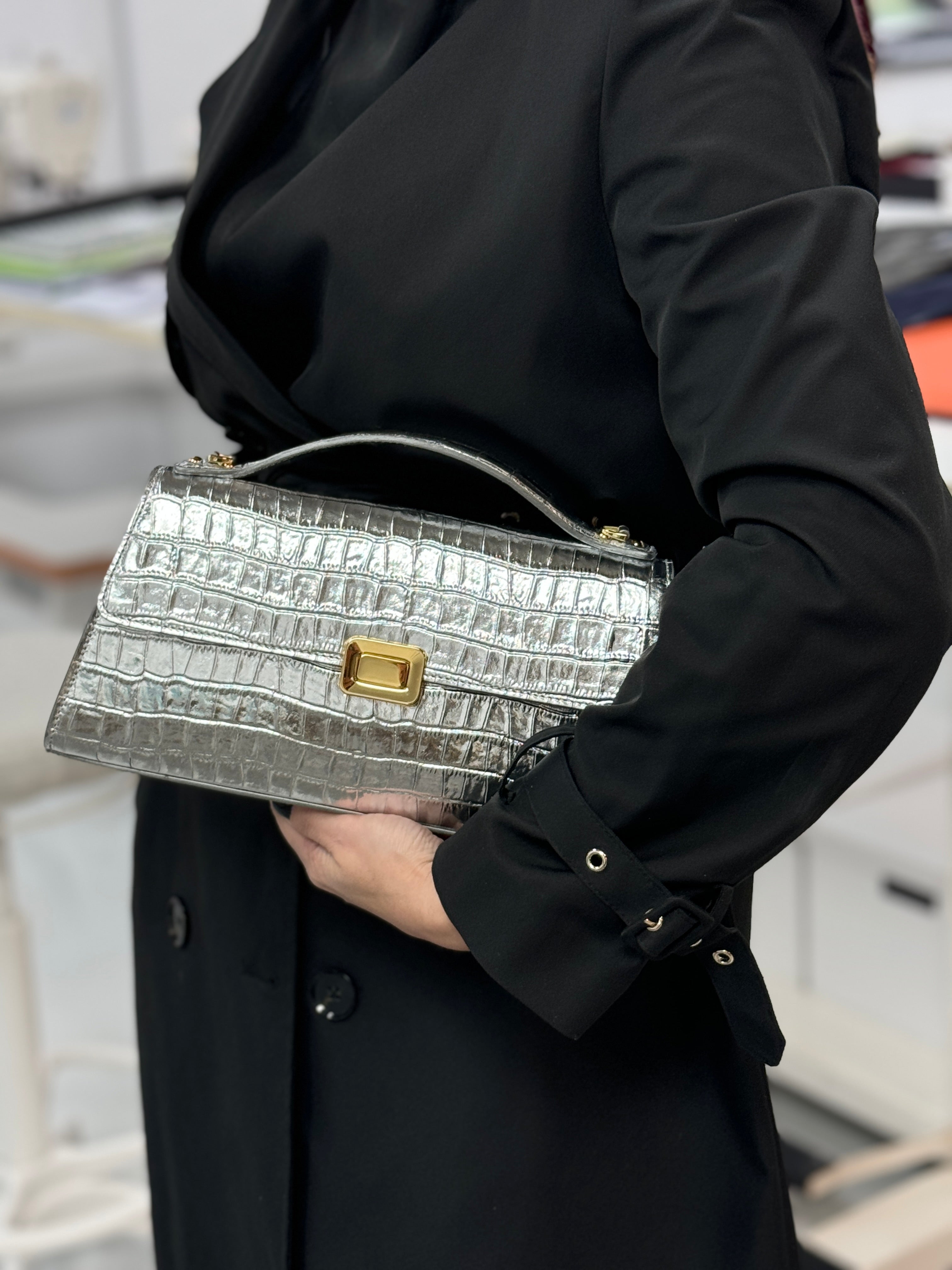 Stone M Light Grey Bag