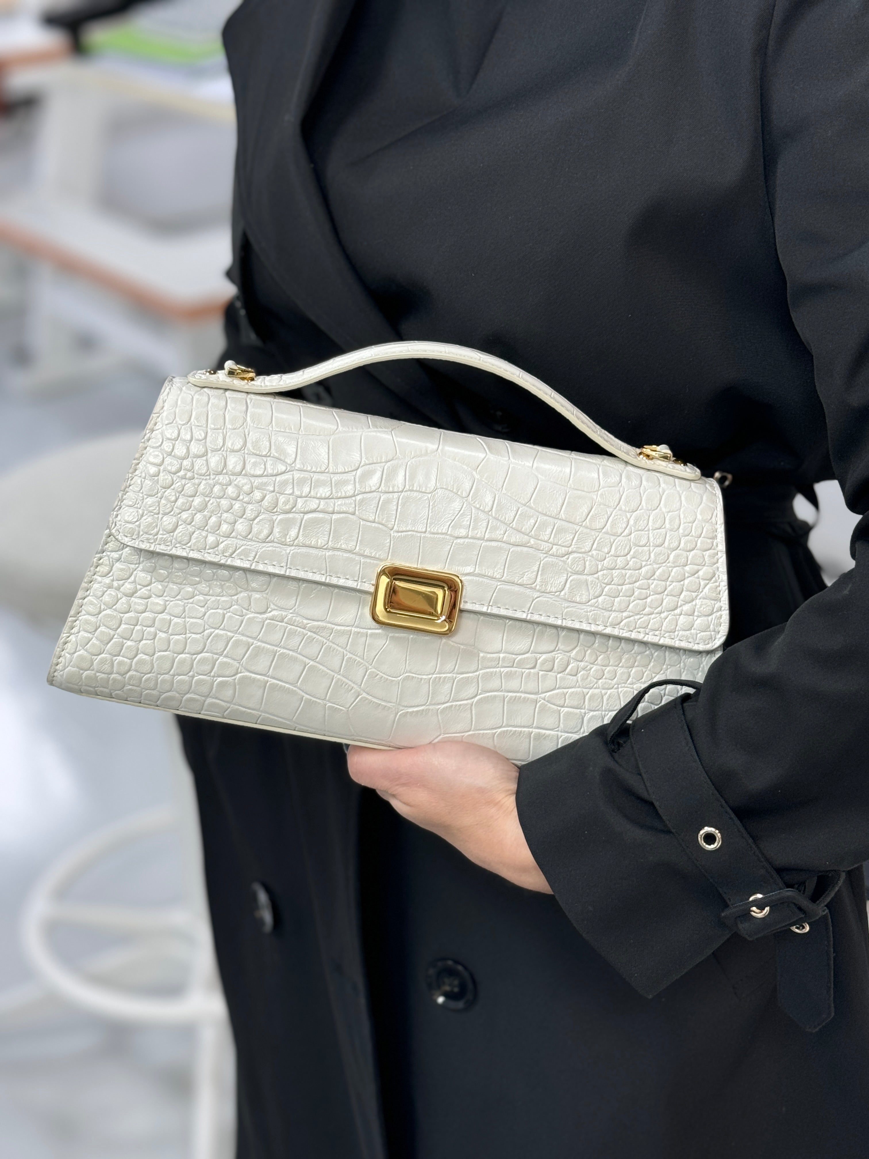 Stone M Light Grey Bag