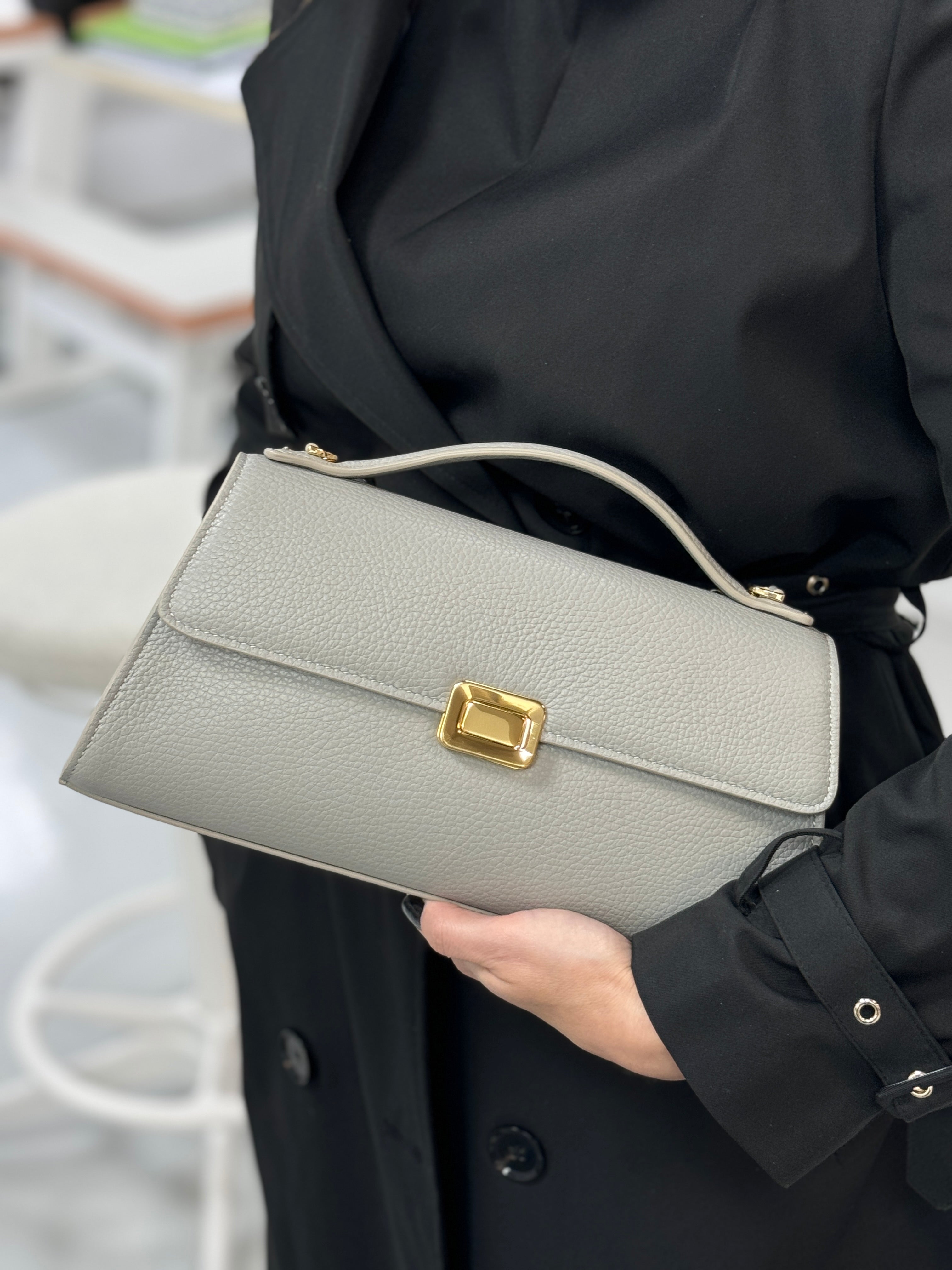 Theodora M Grey Bag