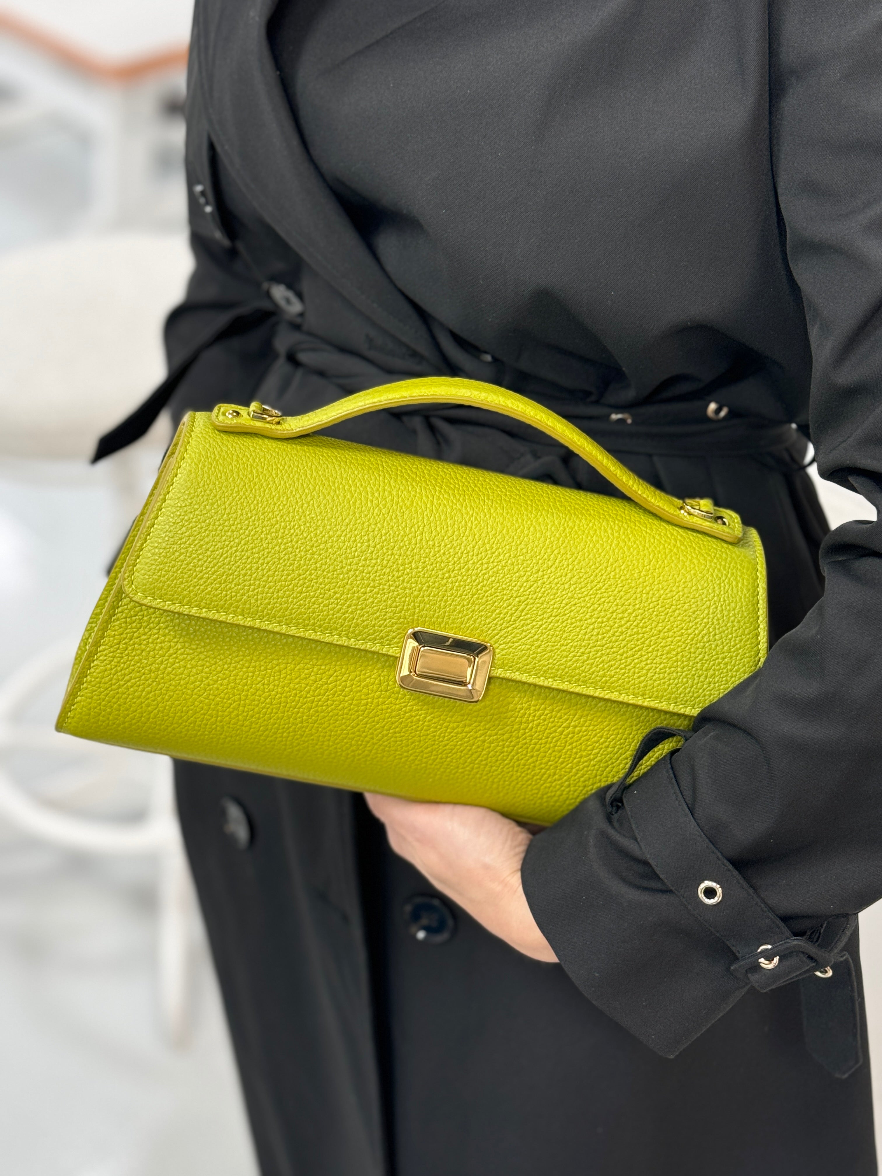 Theodora M Pistachio Bag